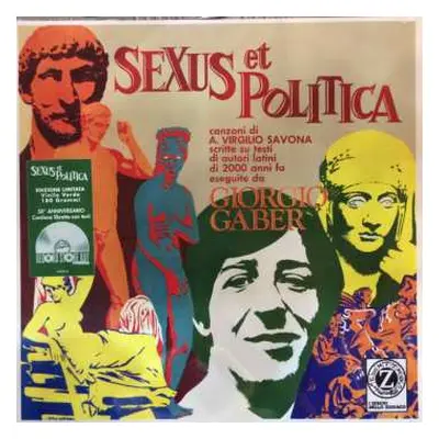 LP Giorgio Gaber: Sexus Et Politica CLR | LTD | NUM