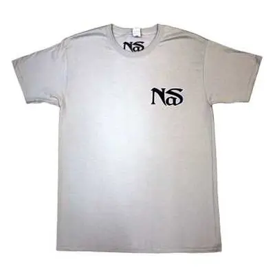 Nas Unisex T-shirt: One Mic (back Print) (large) L