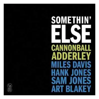 LP Cannonball Adderley: Somethin’ Else