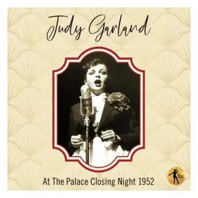 2LP Judy Garland: Judy At The Palace Closi