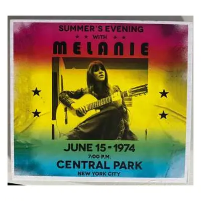 2LP Melanie: Summer's Evening With Melanie: Central Park 1974