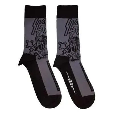 Slayer Unisex Ankle Socks: South Of Heaven Mono (uk Size 7 - 11) 42 - 47