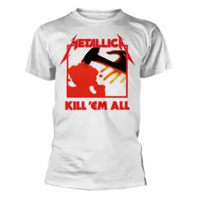 Tričko Kill Em All (white) S