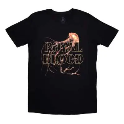 Royal Blood Unisex T-shirt: Entangled Logo (medium) M