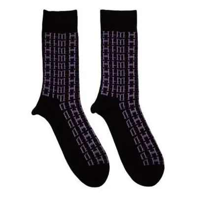 Him Unisex Ankle Socks: Logo Repeat (uk Size 7 - 11) 42 - 47