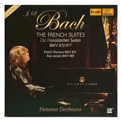 2CD Johann Sebastian Bach: The French Suites = Französische Suiten BWV 812-817 / French Overture