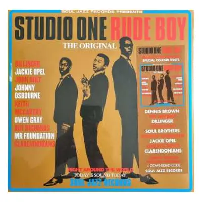 2LP Various: Studio One Rude Boy LTD | CLR