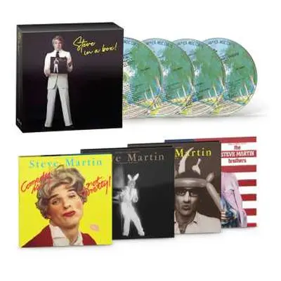 4CD Steve Martin: Steve In A Box (boxset)