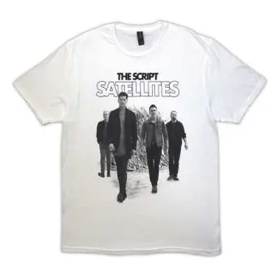 The Script Unisex T-shirt: Satellites Photo (small) S