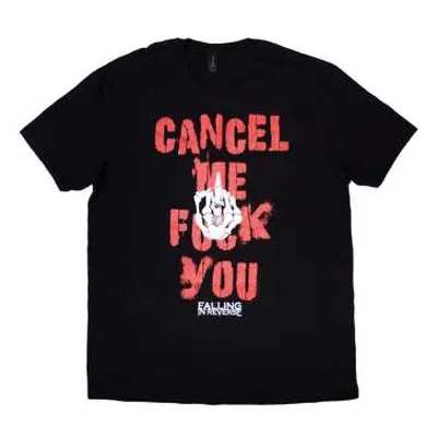 Falling In Reverse Unisex T-shirt: Cancel Me (large) L