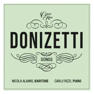 CD Gaetano Donizetti: Lieder Vol.2