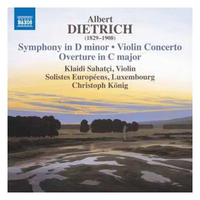 CD Albert Dietrich: Violin Concerto • Symphony In D Minor