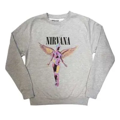 Nirvana Unisex Sweatshirt: In Utero (medium) M