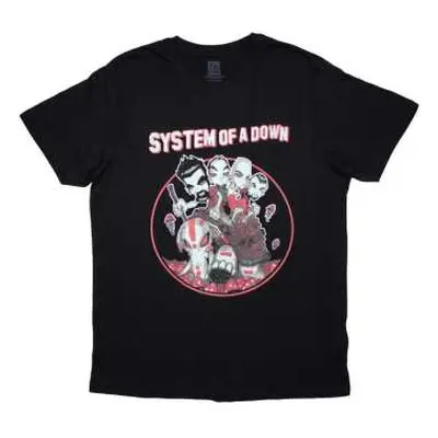 System Of A Down Unisex T-shirt: Mushroom People (x-large) XL