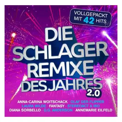 2CD Various: Die Schlager-remixe Des Jahres 2.0