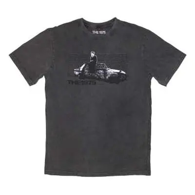 The 1975 Unisex Stone Wash T-shirt: Car Photo (large) L