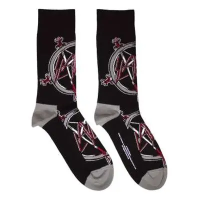 Slayer Unisex Ankle Socks: Pentagram (uk Size 7 - 11) 42 - 47