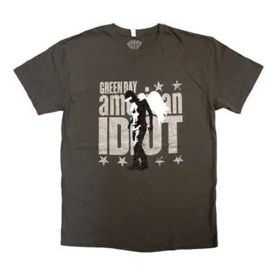 Green Day Unisex T-shirt: Am Idiot Angel (medium) M