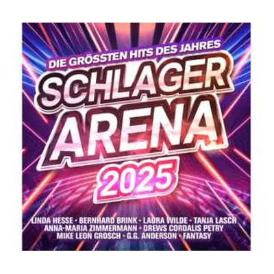 2CD Various: Schlager Arena 2025: Die Größten Hits Des Jahres