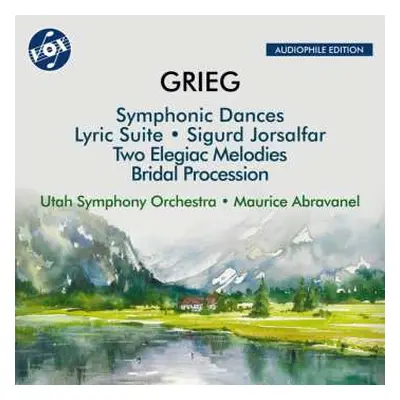 CD Edvard Grieg: Symphonische Tänze Op.64