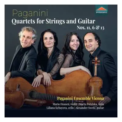 CD Niccolò Paganini: Gitarrenquartette Nr.6,11,13