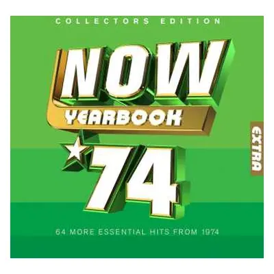 3CD Various: Now Yearbook Extra '74 (64 More Essential Hits From 1974)