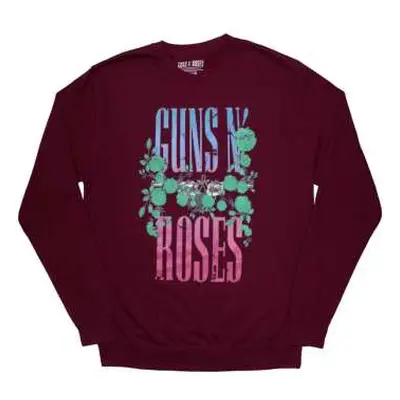 Guns N' Roses Unisex Sweatshirt: Guns & Vine (medium) M