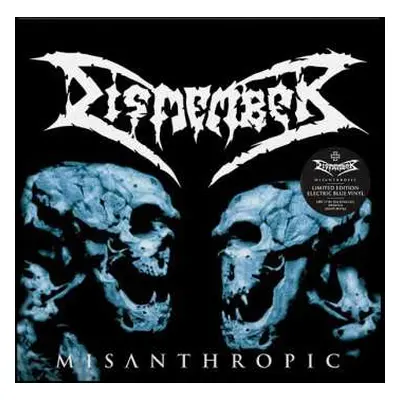 LP Dismember: Misanthropic (electric Blue Vinyl)