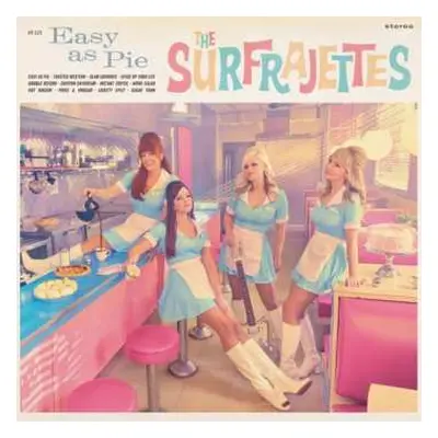 LP The Surfrajettes: Easy As Pie Ltd.