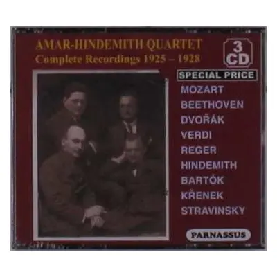 3CD Antonín Dvořák: Complete Recordings 1925 - 1928