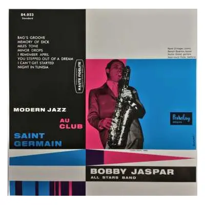 LP Bobby Jaspar All Stars: Modern Jazz Au Club Saint Germain LTD