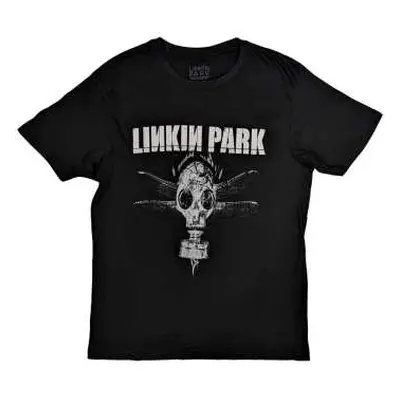 Linkin Park Unisex T-shirt: Gas Mask (x-large) XL