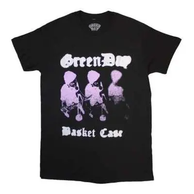 Green Day Unisex T-shirt: Basket Case (medium) M