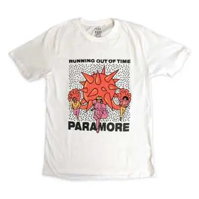 Paramore Unisex T-shirt: Running Out Of Time (small) S