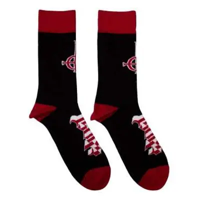 Ghost Unisex Ankle Socks: Symbol (uk Size 7 - 11) 42 - 47