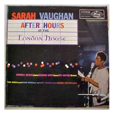 CD Sarah Vaughan: After Hours At The London House