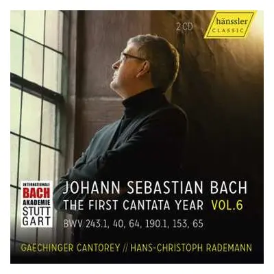 CD Johann Sebastian Bach: Vision.bach 6 - Kantaten Vom 1.weihnachtstag Bis Epiphanias Des 1.leip