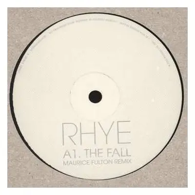 LP Rhye: The Fall (Maurice Fulton Remix)