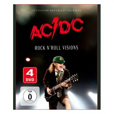 4DVD AC/DC: Rock N`roll Visions (4 Dvd)