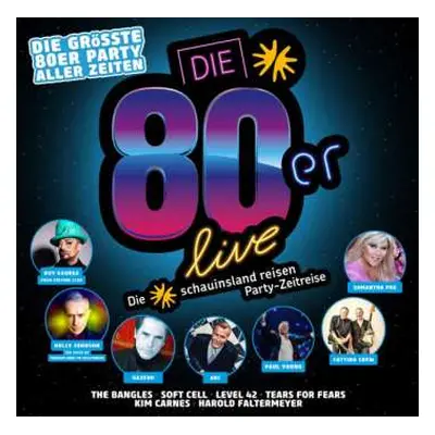 2CD Various: Die 80er Live