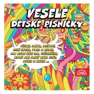 2CD Various: Veselé dětské písničky