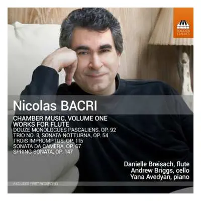 CD Nicolas Bacri: Chamber Music, Volume One – Works For Flute