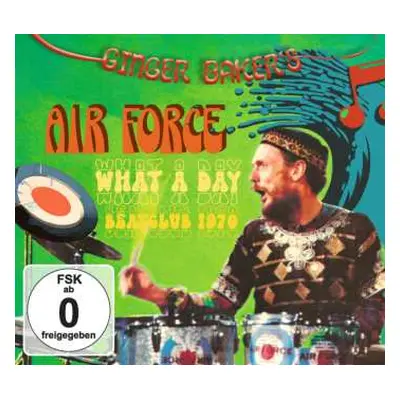 CD/DVD Ginger Baker's Air Force: What A Day (Beat Club 1970)