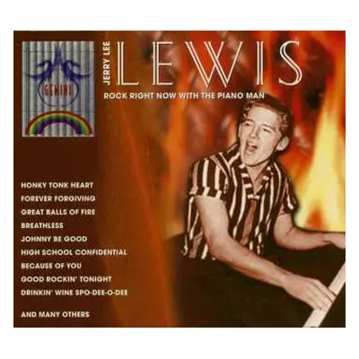 2CD Jerry Lee Lewis: Rock Right Now With The Piano Man