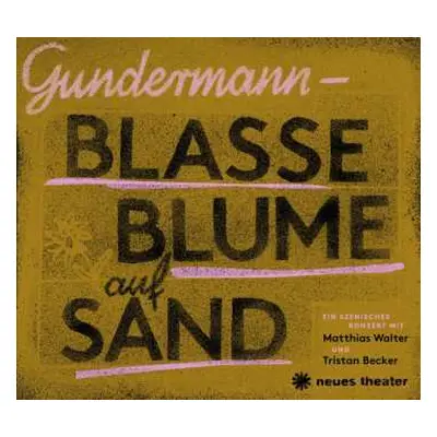 CD Various: Gundermann - Blasse Blume Auf Sand