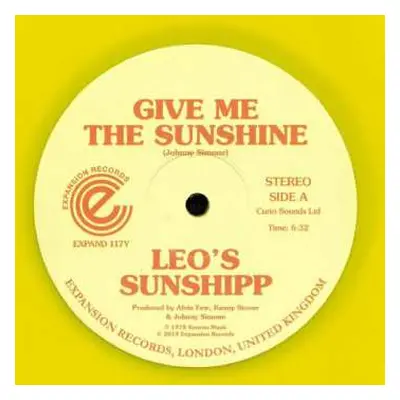 LP Leo's Sunshipp: Give Me The Sunshine