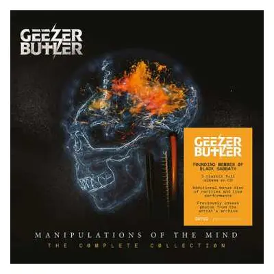 4CD/Box Set Geezer Butler: Manipulations Of The Mind (The Complete Collection)