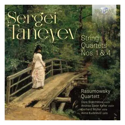 CD Serge Tanejew: Streichquartette Nr.1 & 4