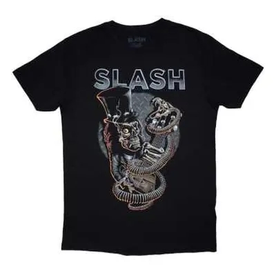 Slash Unisex T-shirt: Skull Guitar Snake (xx-large) XXL