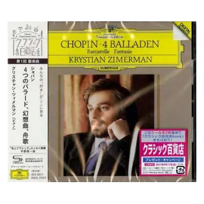 CD Frédéric Chopin: 4 Balladen • Barcarolle • Fantasie